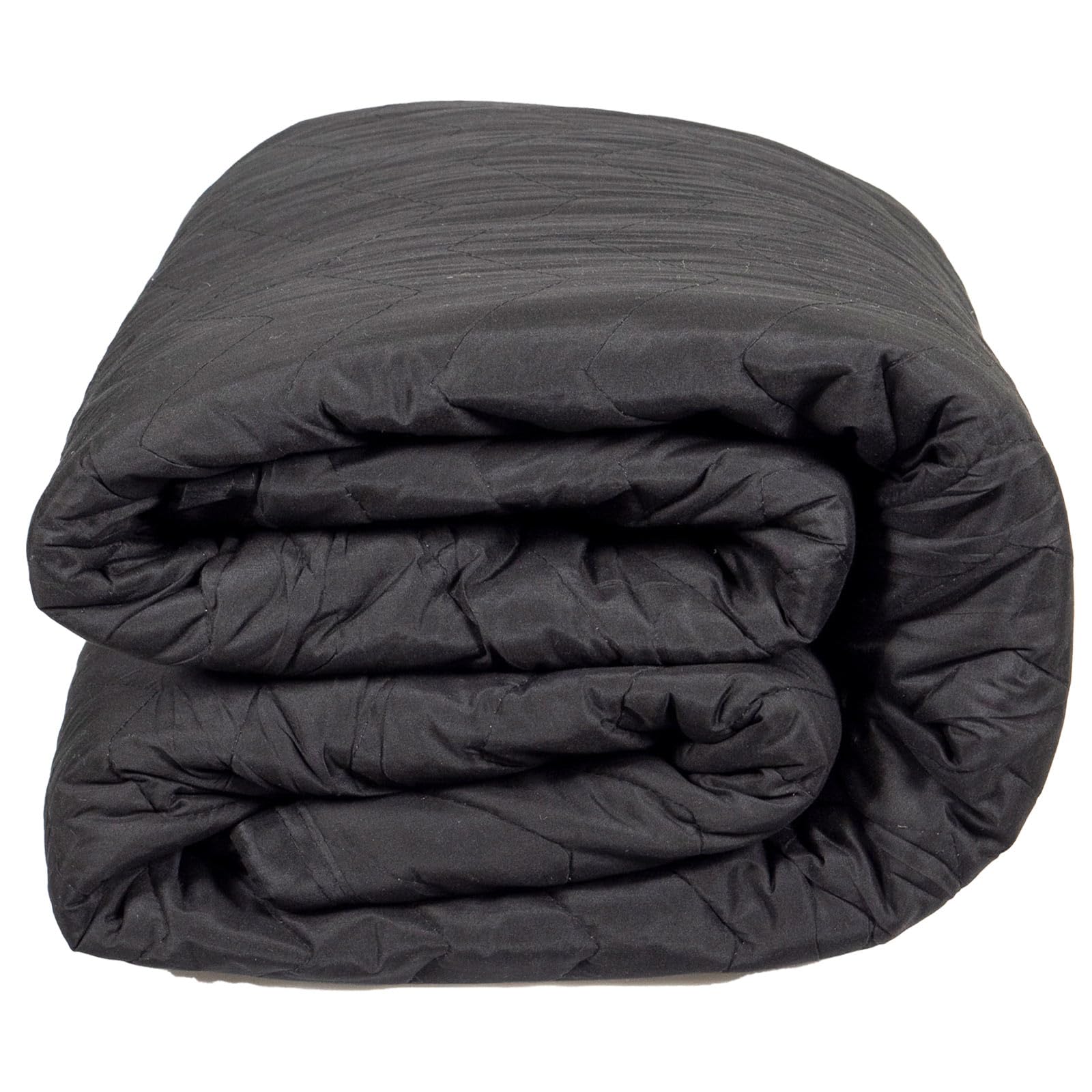 US Cargo Control Sound Dampening Blanket with Grommets for Wall Hanging or Sound Absorbing Curtain (80" x 72"), Acoustic Blanket for Sound and Noise Reduction, Machine Washable (9 lbs.) Black