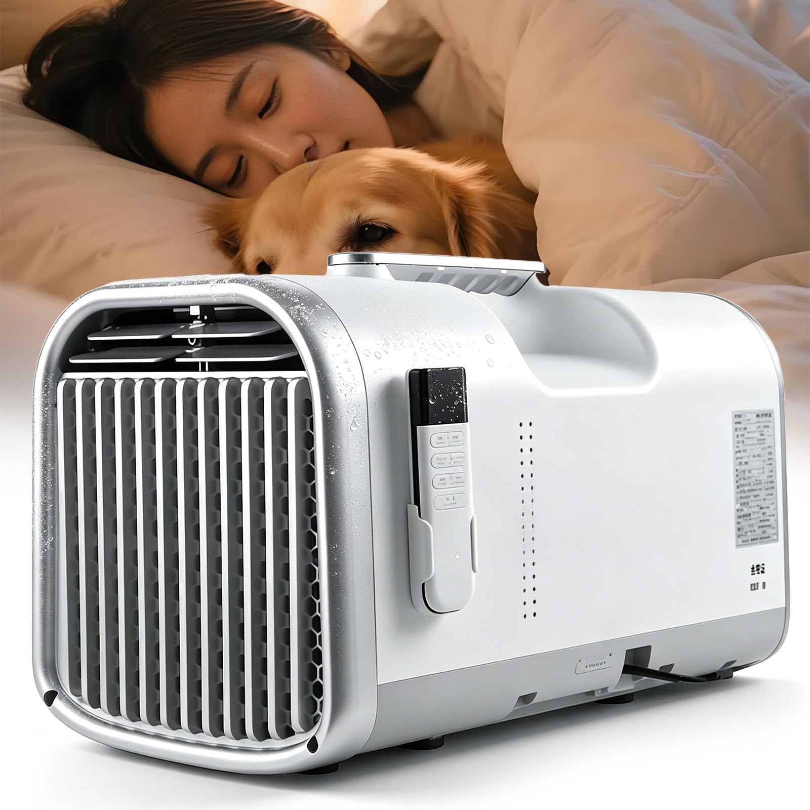 Quiet Portable Air Conditioner for Bedrooms & Apartment 5100BTU