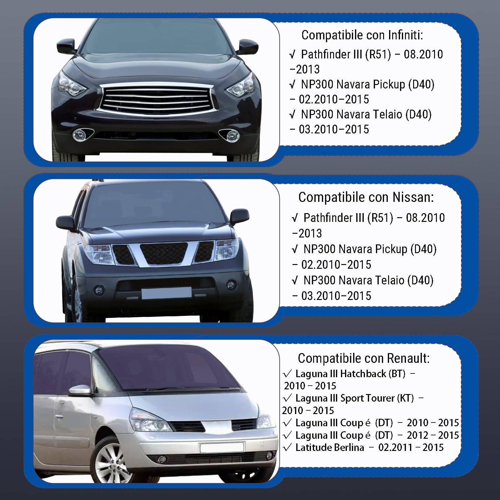 Utensile di Blocco dell'albero a camme OEM: Mot1880, Mot1907 | Compatibile con Infiniti, Nissan e Renault V9X diesel 3.0 litri