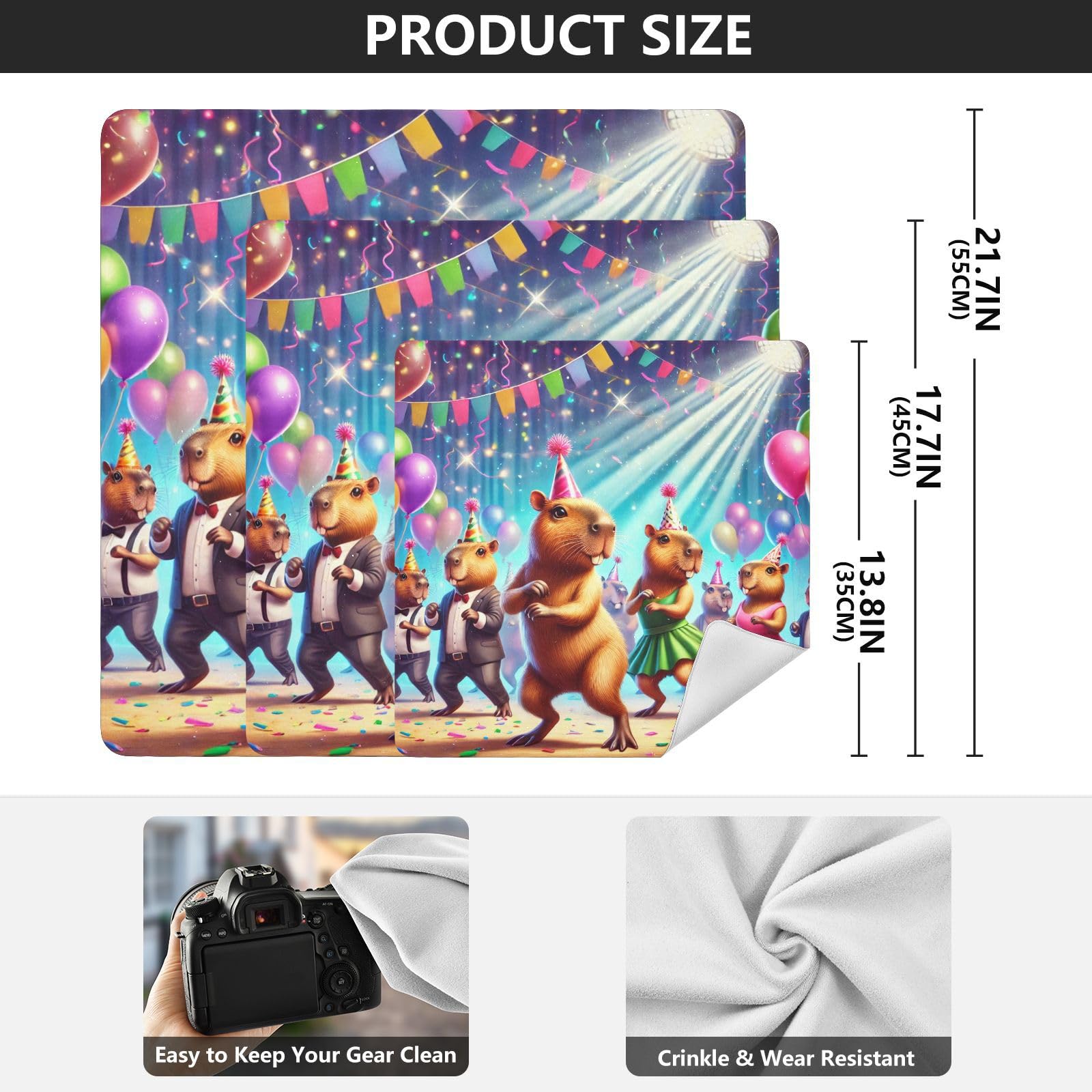 Joko Ivery Capybara Party Balloons Protective Wrap 13.8