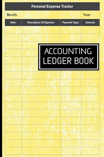 Accounting Ledger Book