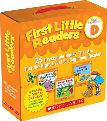 First Little Readers Parent Pack: Guided Reading Level D: 25 Irresistible Books That Are Just the Right Level for Beginning Readers
