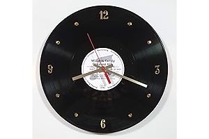 Custom Vinyl Record Wall Clock: Your Timeless Music, Now Timeless Art