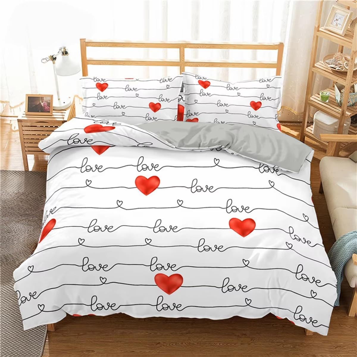 Housse de couette fermeture éclair 260x240 finie la couette qui glisse du lit