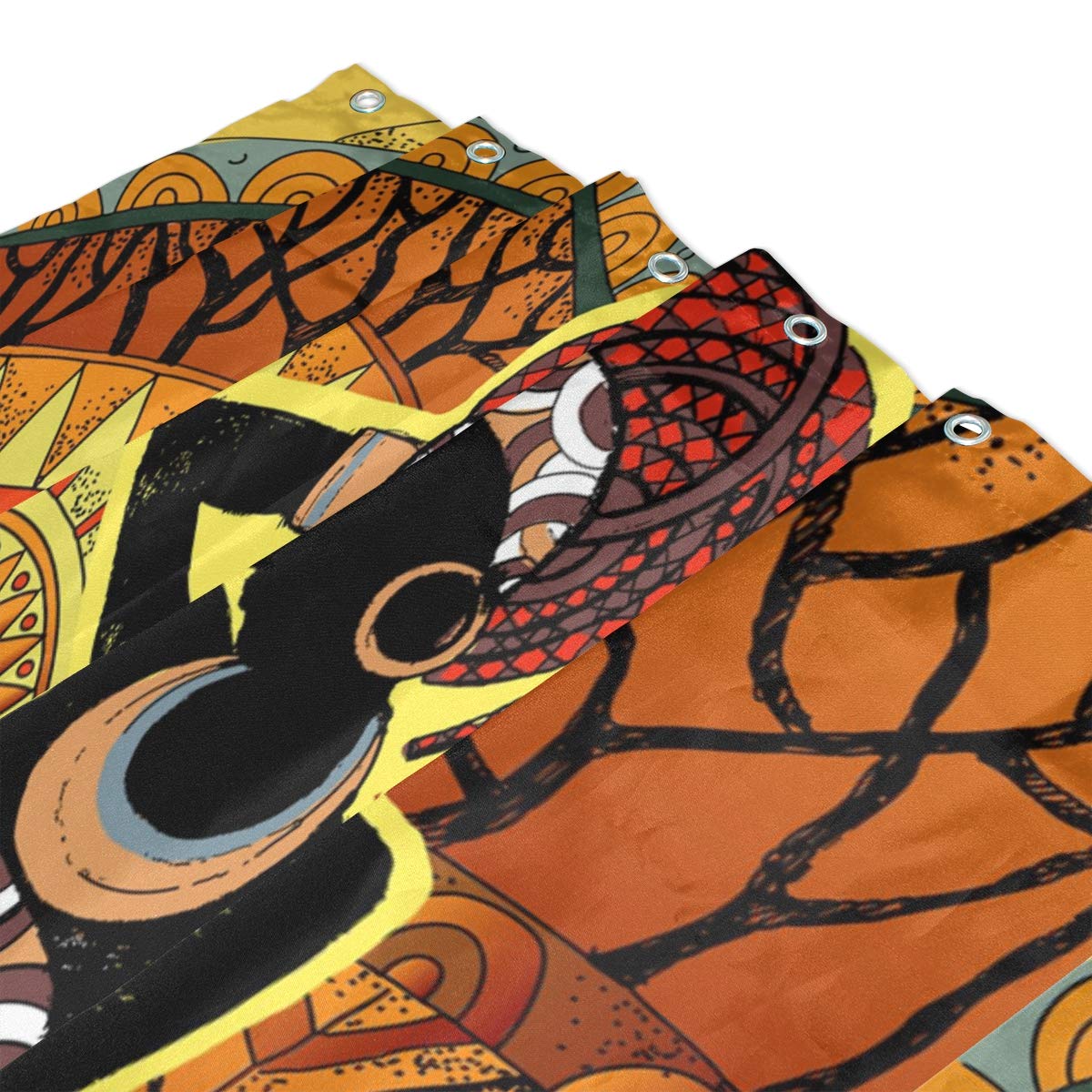 Afrikanische Kultur Vektornummer Schwarz Isoliert Auf Weißem Hintergrund.  Ein Zeichen 1. Antique, image size:1200x1200