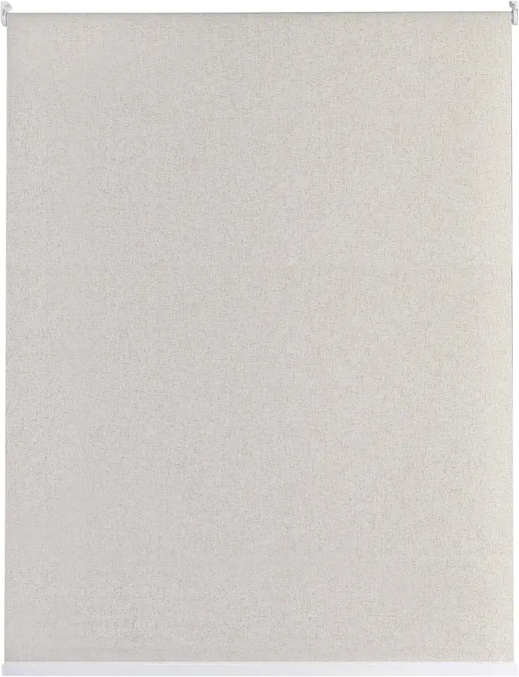 Persiana Blackout Bloom Dual Block em Poliéster na Cor Bege 60x80 cm para Quarto, Sala, Escritório, e Home Theater Controle de Luminosidade