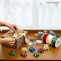 Vista 5 de UnicoPak Paquete de 24 Cajas de Regalo de 9x6x4, Cajas de Regalo Blancas con Tapas para Regalos a Granel para Cumpleaños, Boda, Dama de Honor