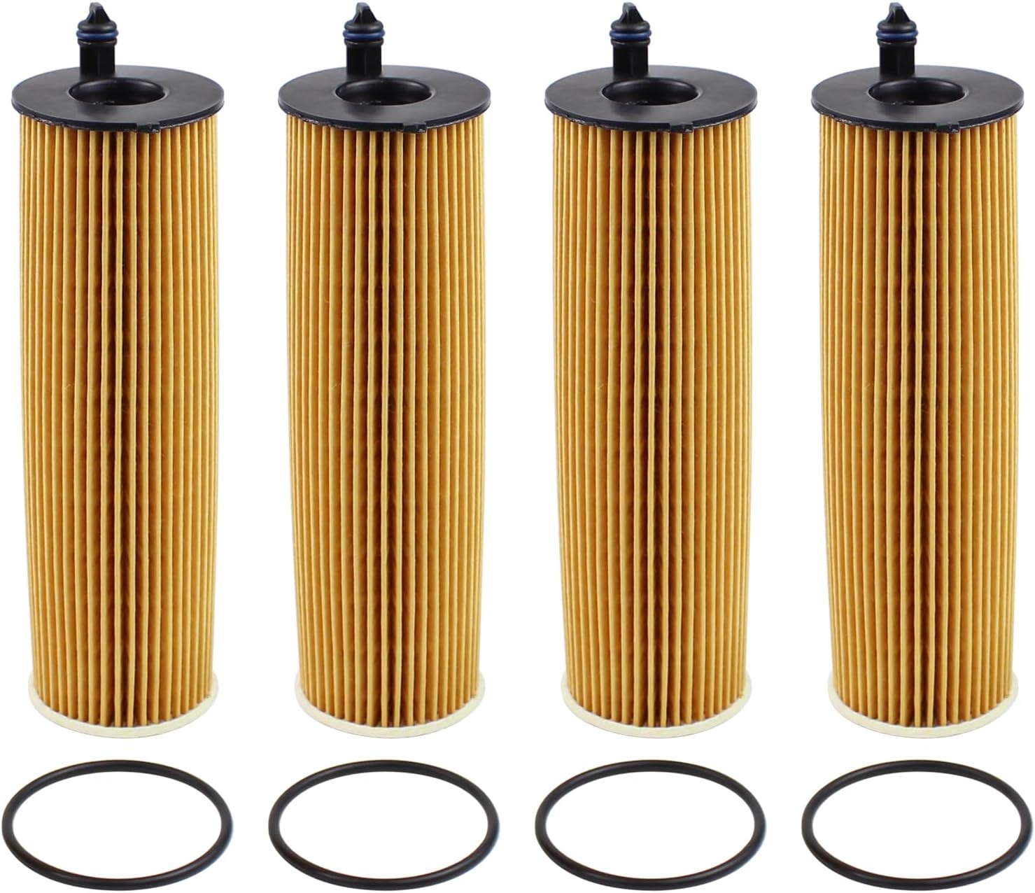 4Pcs Engine Oil Filter Kit for Mercedes-Benz Sprinter 2500 3500 3500XD 2023-2024 2.0L