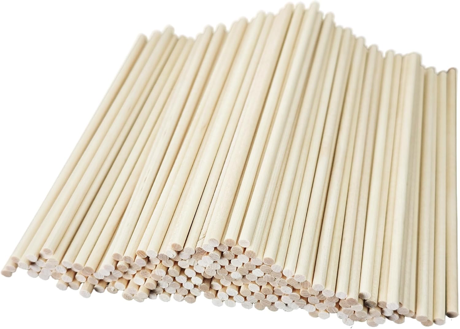 pson 200Pcs 5/32 x 6 Wooden Dowel Rods, Wooden Rod Sticks, Precut Hardwood Dowels for Crafts, DIY Projects, Cake Dowels for Tiered Cakes