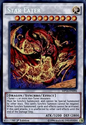 YU-GI-OH! - Star Eater (MP14-EN096) - Mega Pack 2014 - 1st Edition - Secret Rare