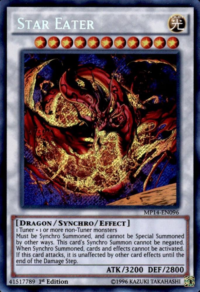 Yu-Gi-Oh! - Star Eater (MP14-EN096) - Mega Pack 2014 - 1st