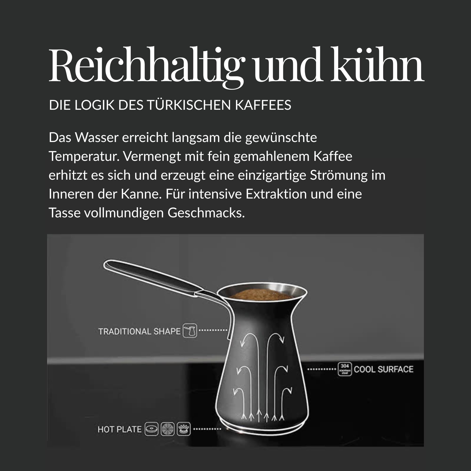 Kaffee maschine Handgemachte Kupfer türkische Kaffeekanne Anatolian Maschine geh