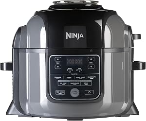 Ninja Foodi Multi Cooker [OP300EU] Tender Crisp Technology, Hot Air Frying, Grilling, Baking, Roasting, Sharp Sauteing, St…
