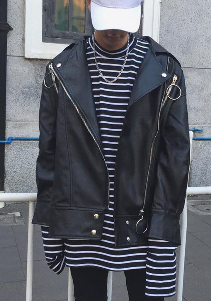 Amazon | [ニカ] ジャケット ライダース メンズ レザー メンズ