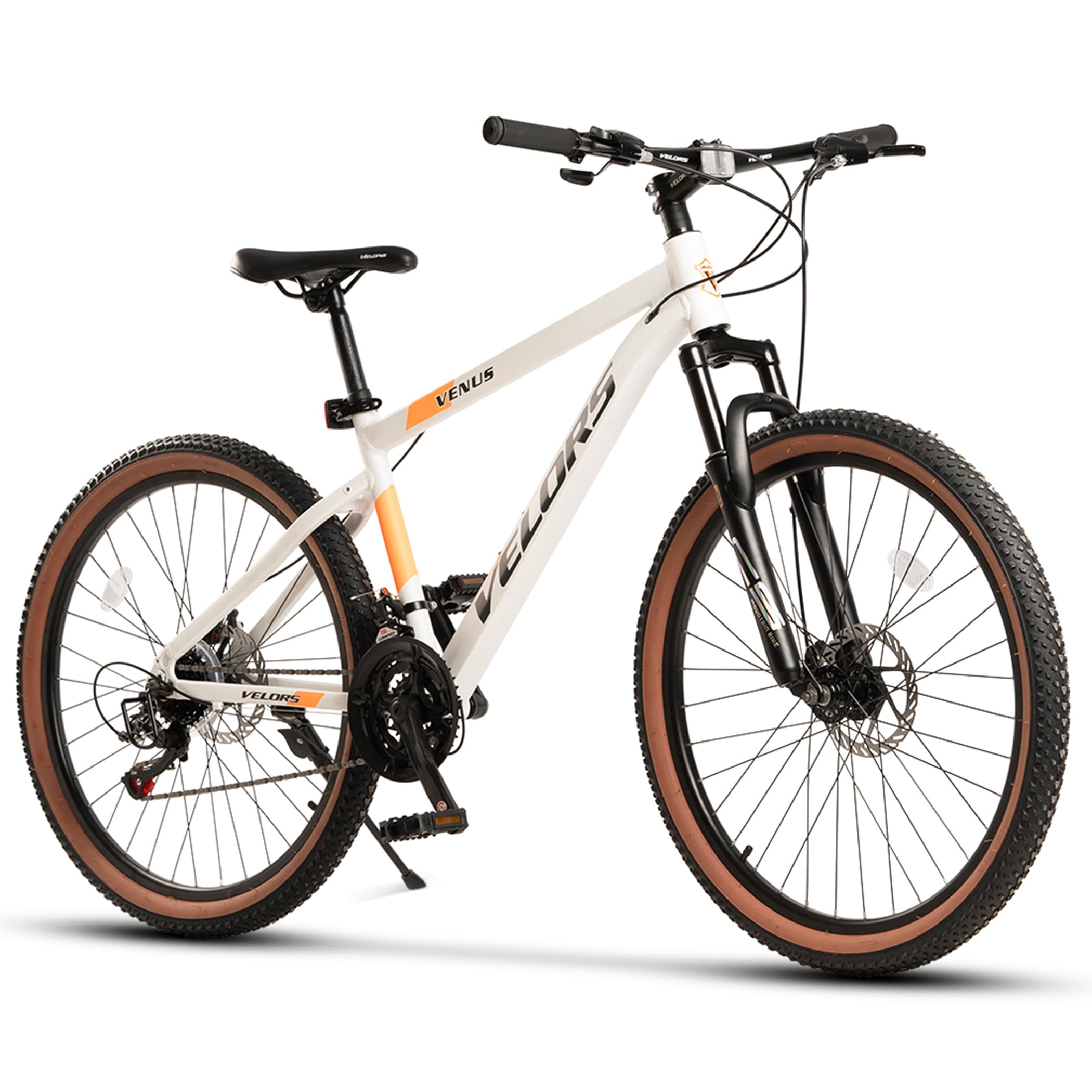 Mountainbike für Damen Herren, Mädchen und Jungen 21 Gang Shimano Tourney TZ Schaltwerk, Kettenschaltung, Hochwertiger Aluminiumrahmen