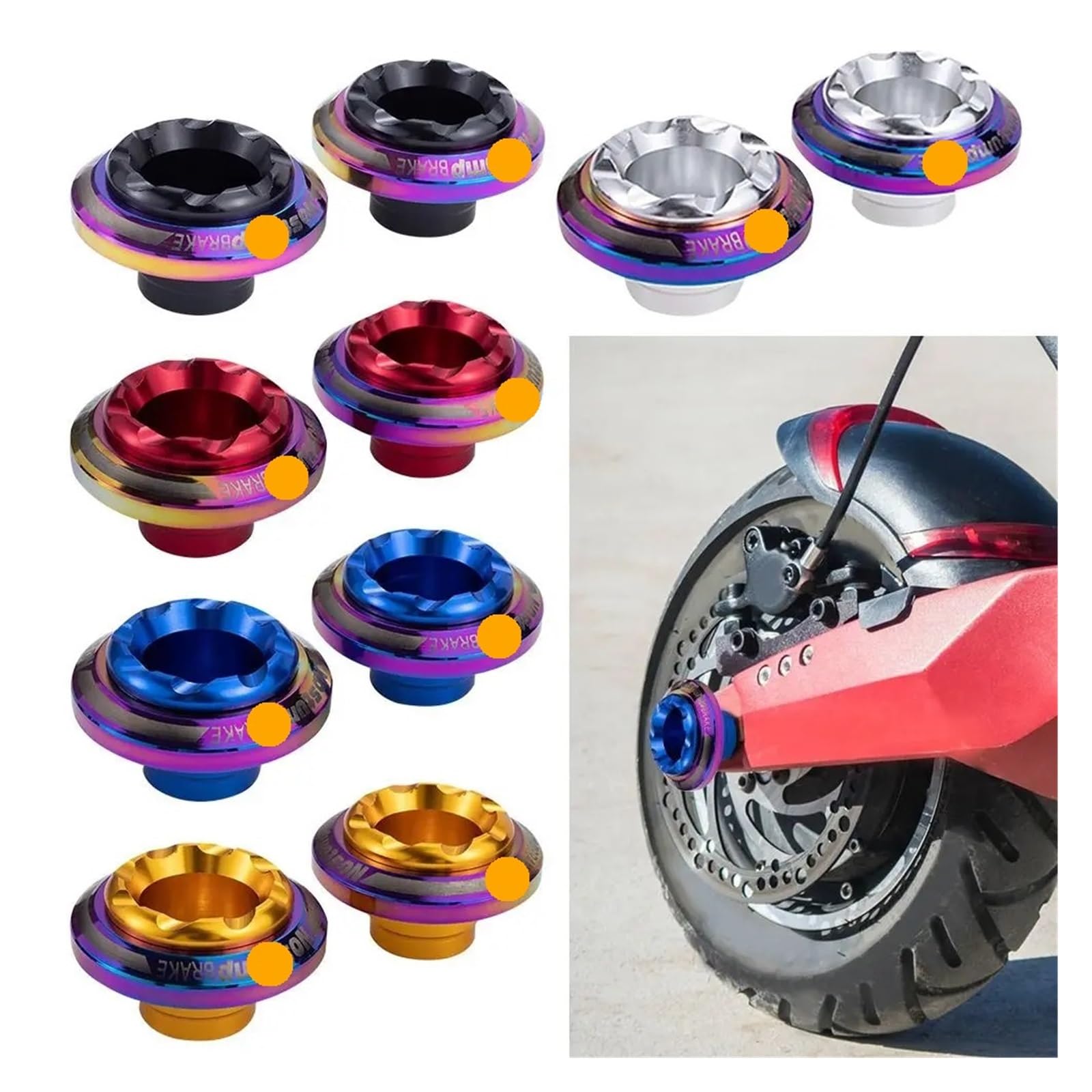 Accessori In Lega Di Alluminio Per Motociclette, Protezioni Antiurto, Cursori Assorbimento Degli Urti