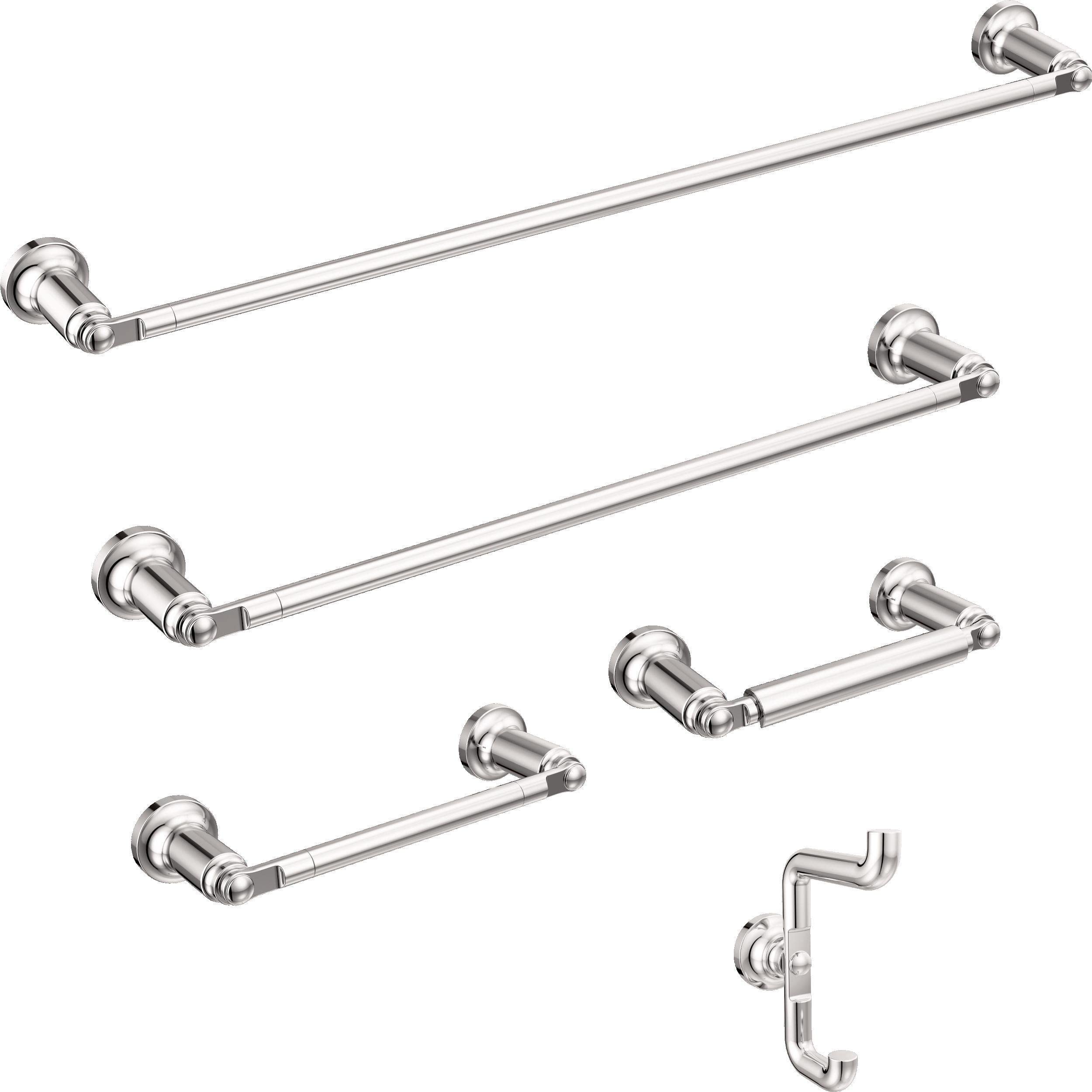 Delta 73508 Saylor Bath Hardware Towel bar, Chrome - Image 3
