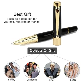 No.179　カスタムボールペン Amazon | YIVONKA ボールペンブラックリフィル 高級ボールペン