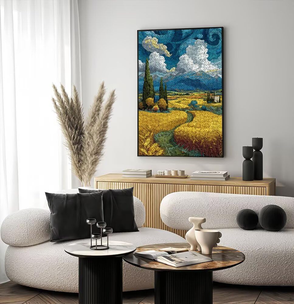 Puzzle 4000 Pezzi, Jigsaw Puzzle per Adulti, Campo Cielo BLQSBGA6-456