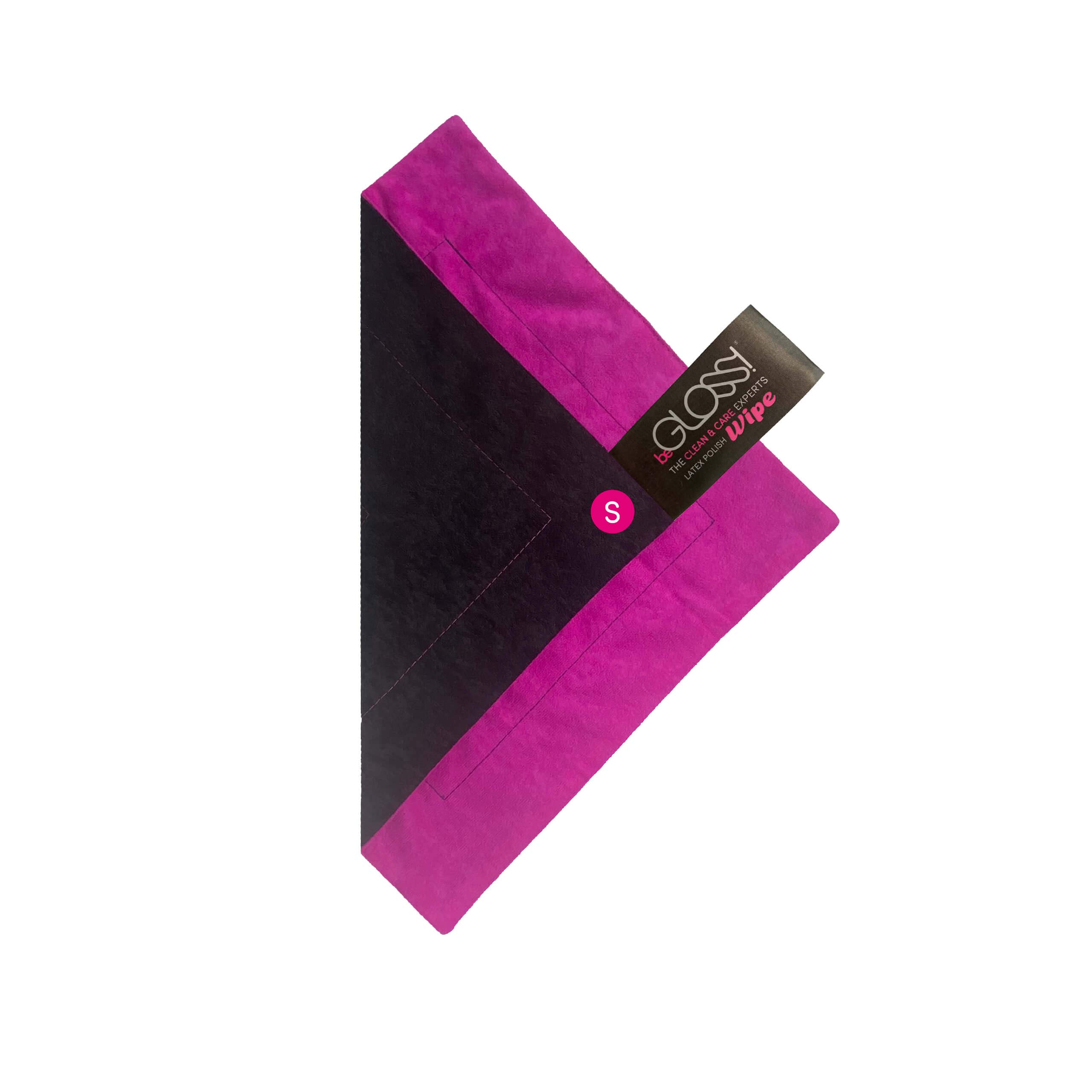Paño pulido de doble capa eGloss Wipe Perfect Shine para ropa de látex en tamaño pequeño