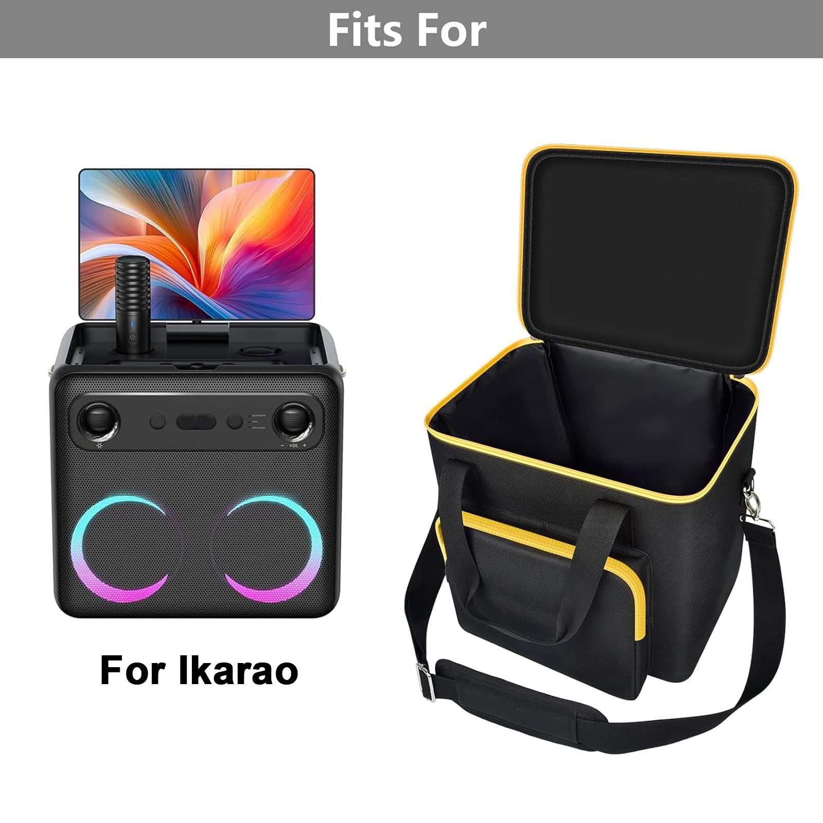Bolsa para máquina de karaoke compatible con el sistema de canto profesional inteligente Ikarao Break X2
