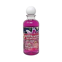 Vista 29 de inSPAration Spa and Bath Aromatherapy 111X Líquido de Spa, 9 Onzas, April Showers, Morado