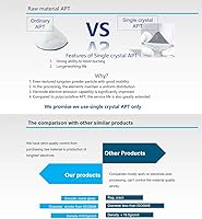 Vista 6 de Rstar Electrodos de tungsteno para soldadura TIG, tungsteno puro, 1/16 x 7 pulgadas (verde, WP), paquete de 10