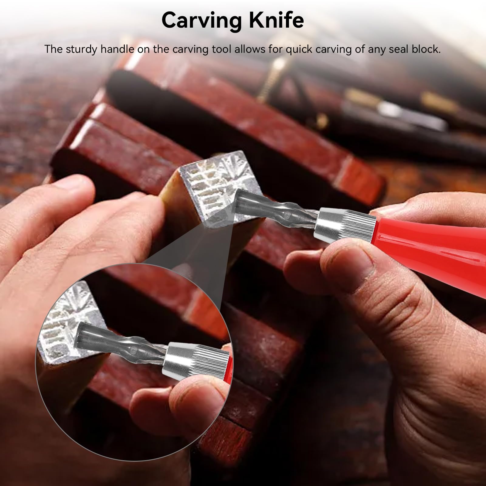 Rubber Stamp Making Kit, Rubber Carving Blocks 4