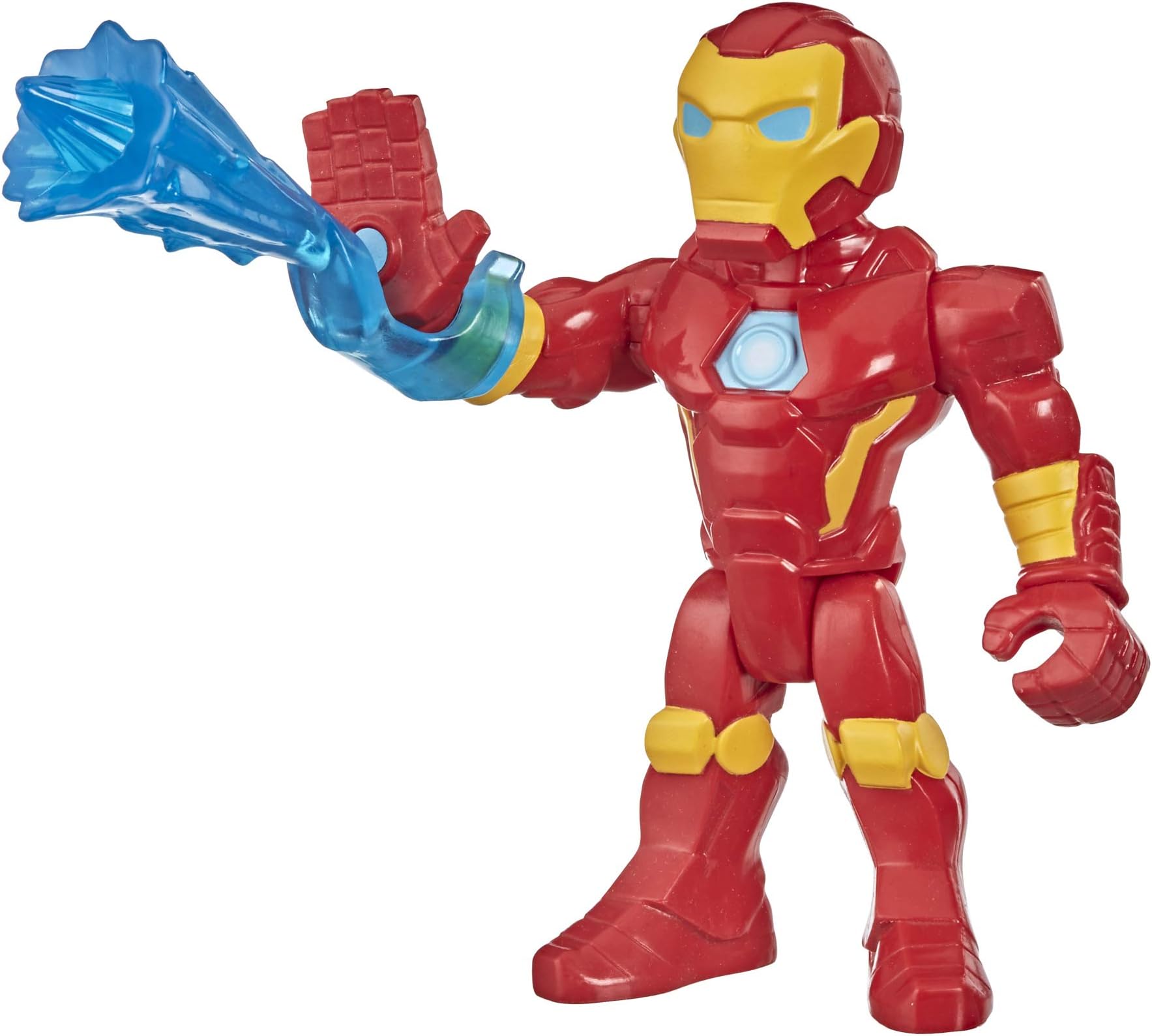 Heroes Marvel Super Hero Adventures Mega Mighties Iron Man Collectible 10-Inch Action Figure, Toys for Kids Ages 3 and Up