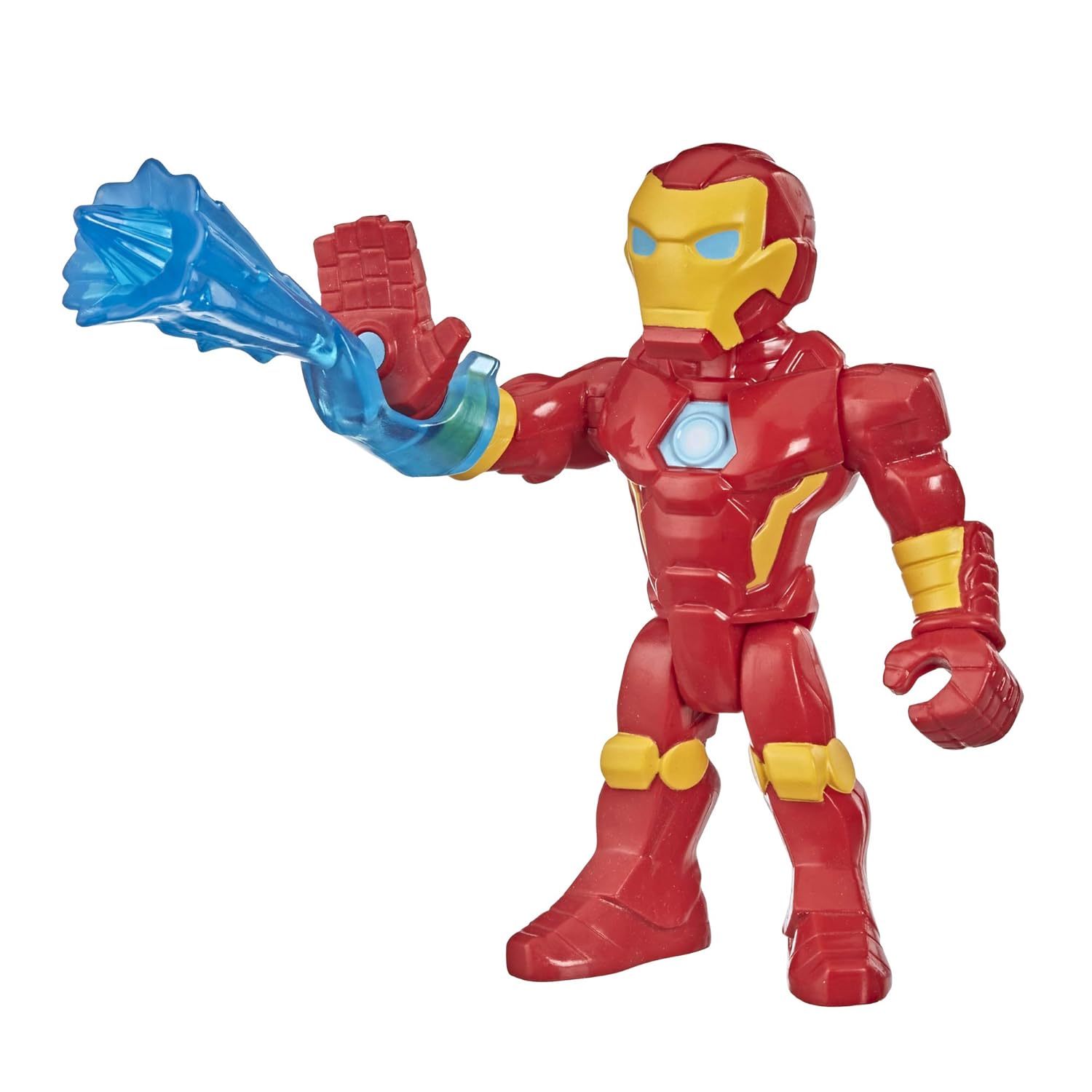 Buy Super Hero Adventures Heroes Marvel Collectible Iron Man Toy with Repulsor Accessory, Ages 3