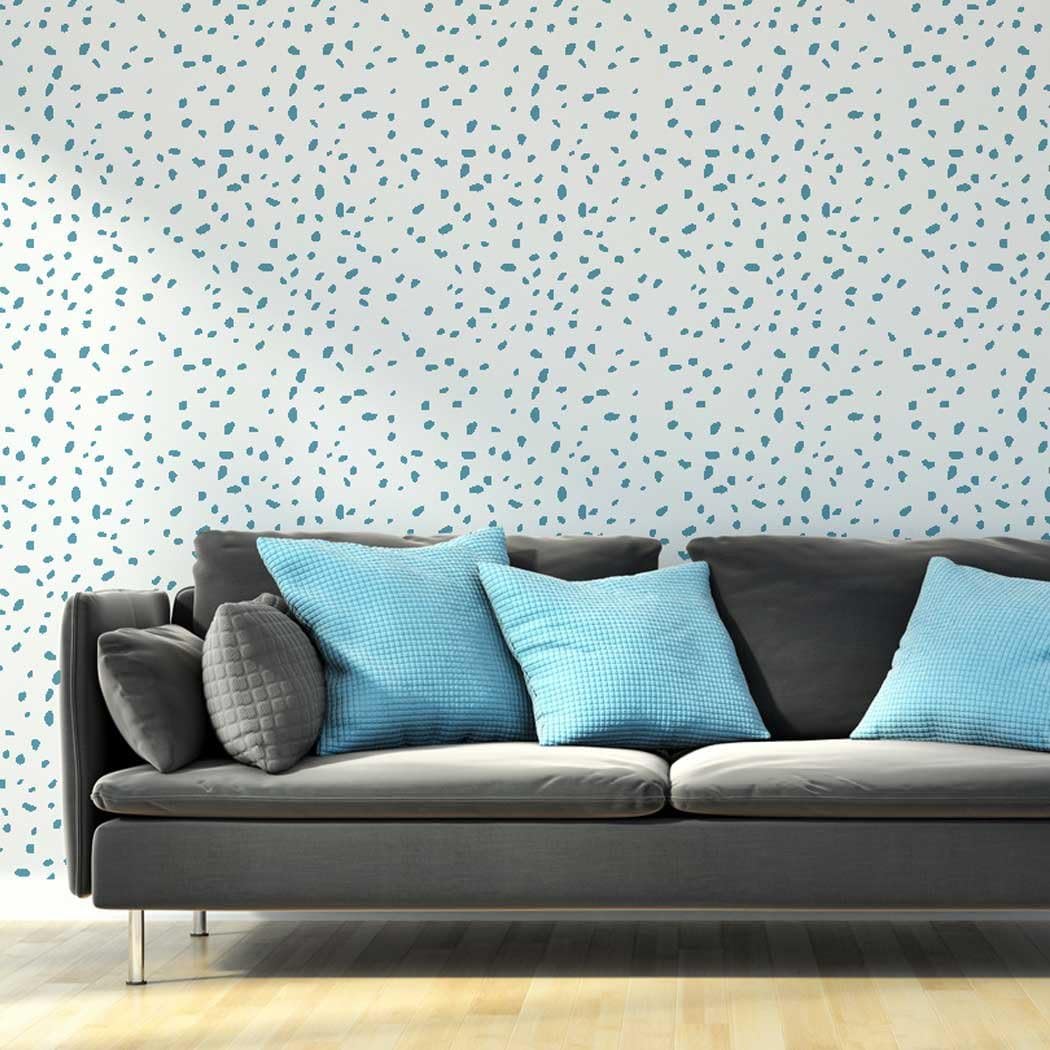 Spots Texture Allover Stencil - DIY Home Improvement - Better Than Wallpaper