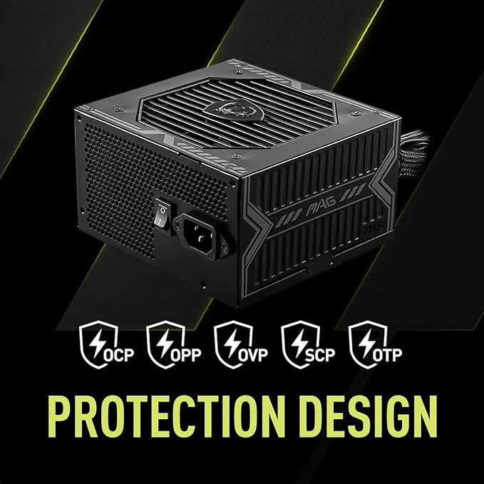 MSI MAG A650BE Fuente de Poder ATX 650W Semi-Modular 80+ Bronze miniatura 5