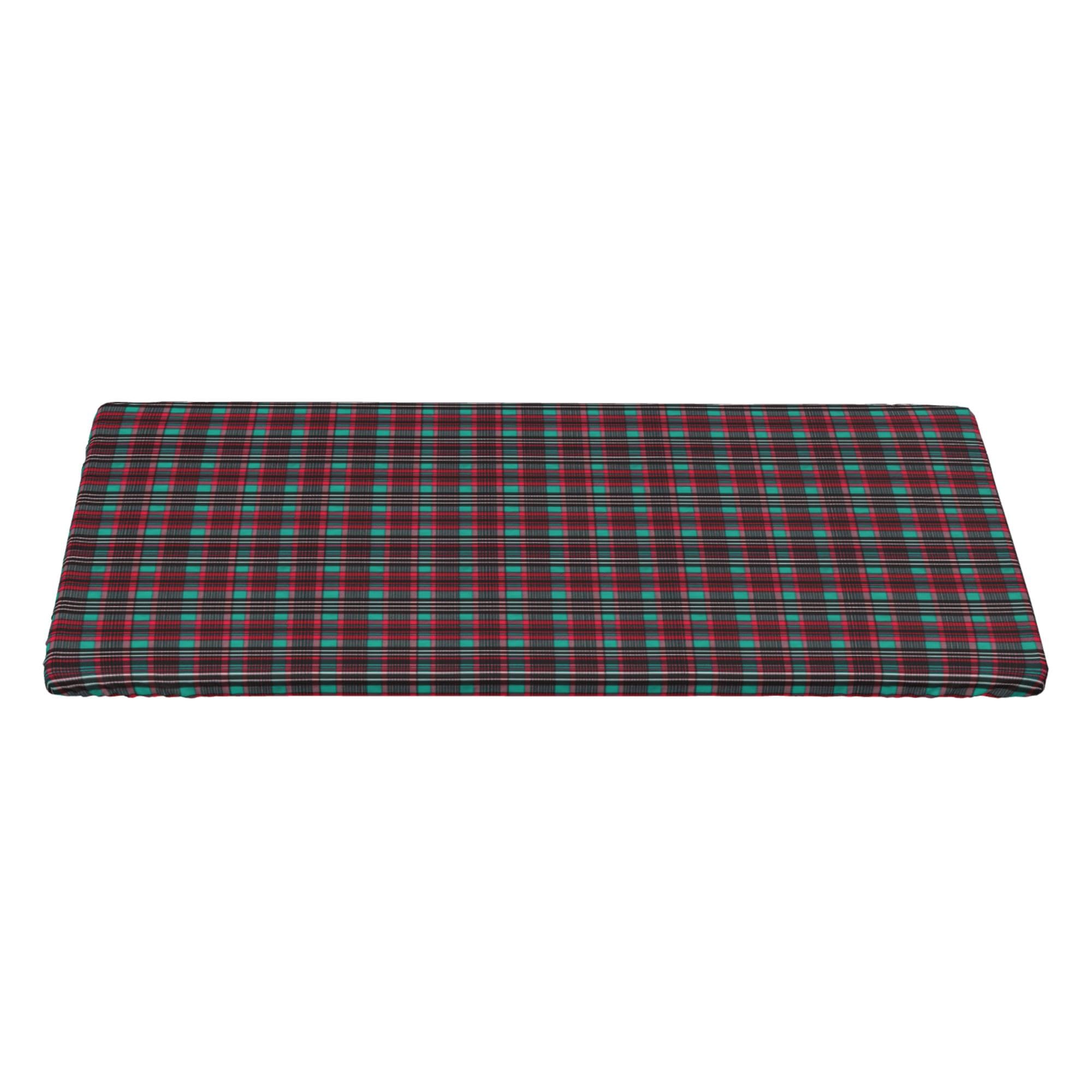 5FT Rectangle Fitted Table Cover, Tartan Plaid Fitted Rectangle Table Topper Cover Elastic Stretch Tablecloth Water Resistant Tablecloth Kitchen Dining Tablecloth for Dining Table, Buffet Parties — image 1