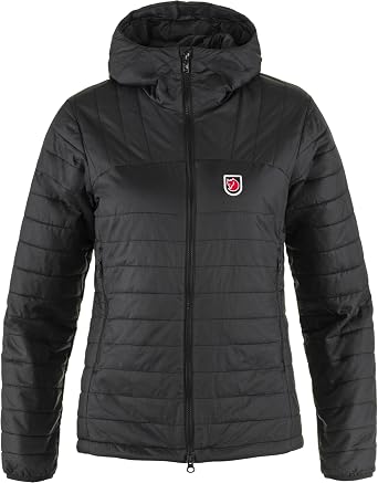 Fjallraven Expedition X-Latt Womens Insulated Full-Zip Midlayer Hoody | Recycled Polyamide, 60g Synthetic Fill, DWR Treated, Packable, Regular Fit