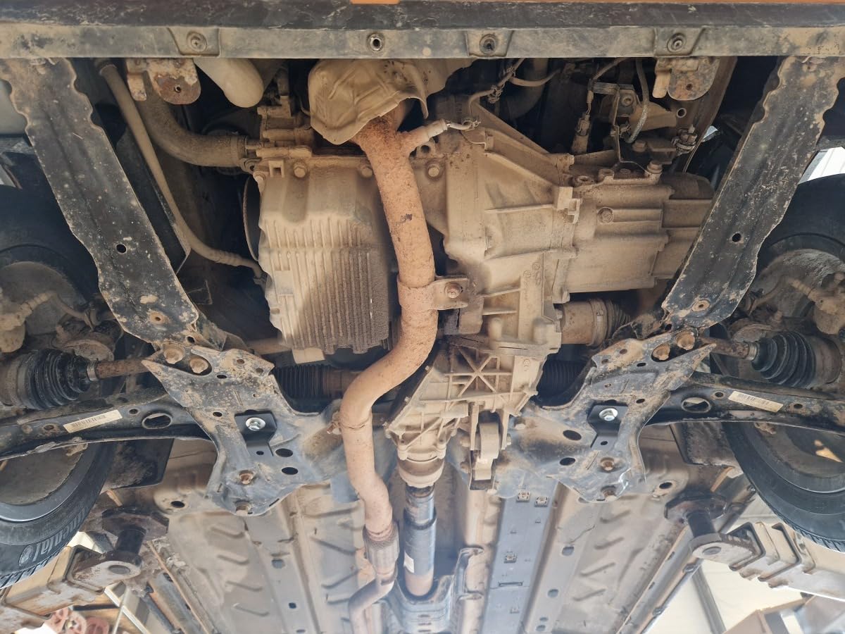 Protezione sottoscocca motore in acciaio compatibile con Fiat Panda 4 x 2 (2011-2025)