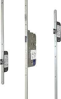 GU Secury Automatik Mehrfachverriegelung/Haustürschloss Automatikriegel, Dornmaß 65mm, Entfernung: 92mm, Stulp: 20mm, DIN Links/Rechts verwendbar (6-37509) incl. SN-TEC® Montageanleitung