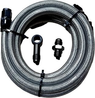 92-95 Civic 2dr Coupe Replacement Stainless Steel Fuel Feed Line Tank to Filter