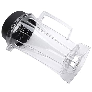 Electric Juicer Container, Juicer Cover Blade Incisive Sturdy Transparent for for Household