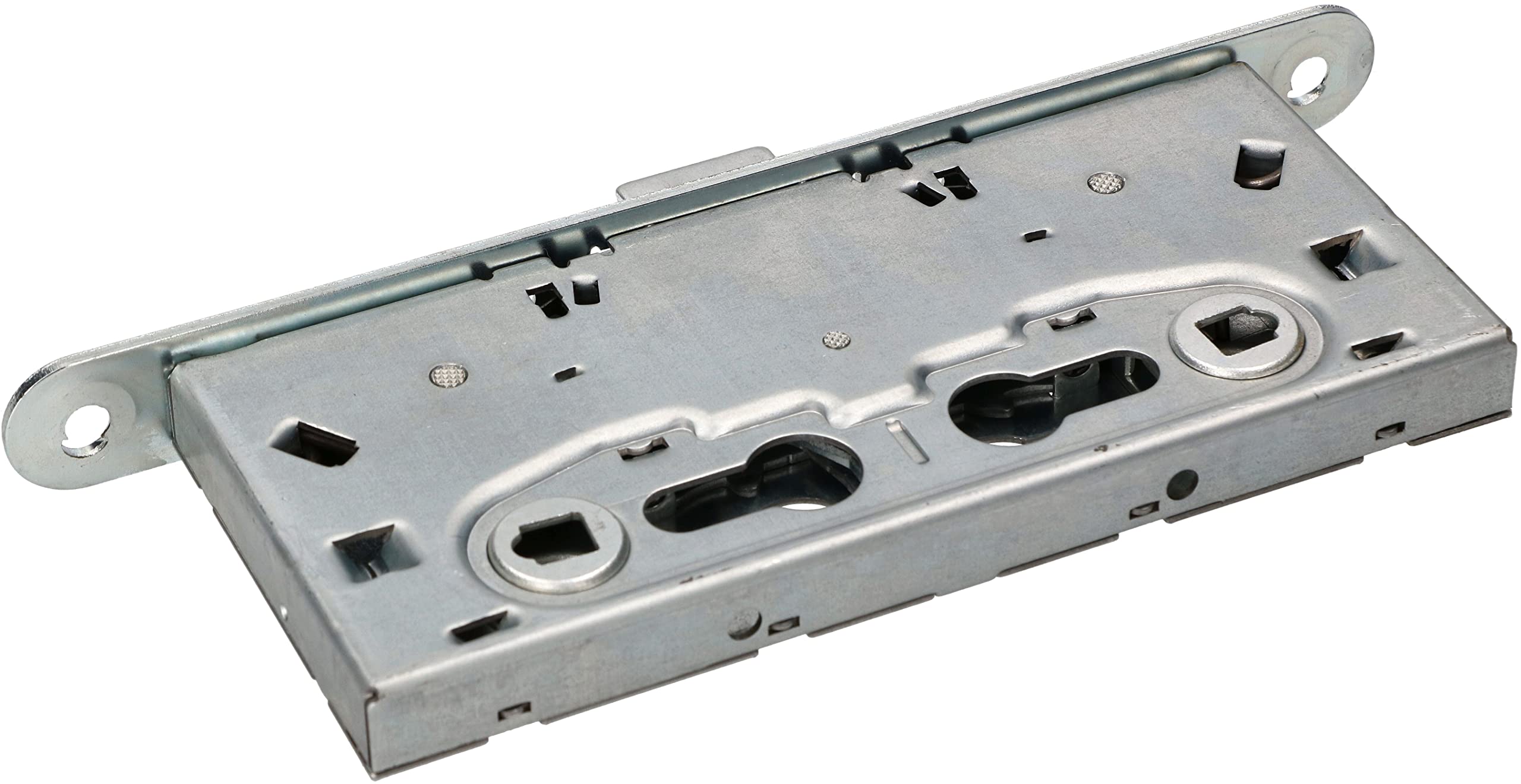 KOTARBAU® Serrure encastrée pour portes coupe-feu 72/65 mm avec serrure anti-panique et portes coupe-feu, argent