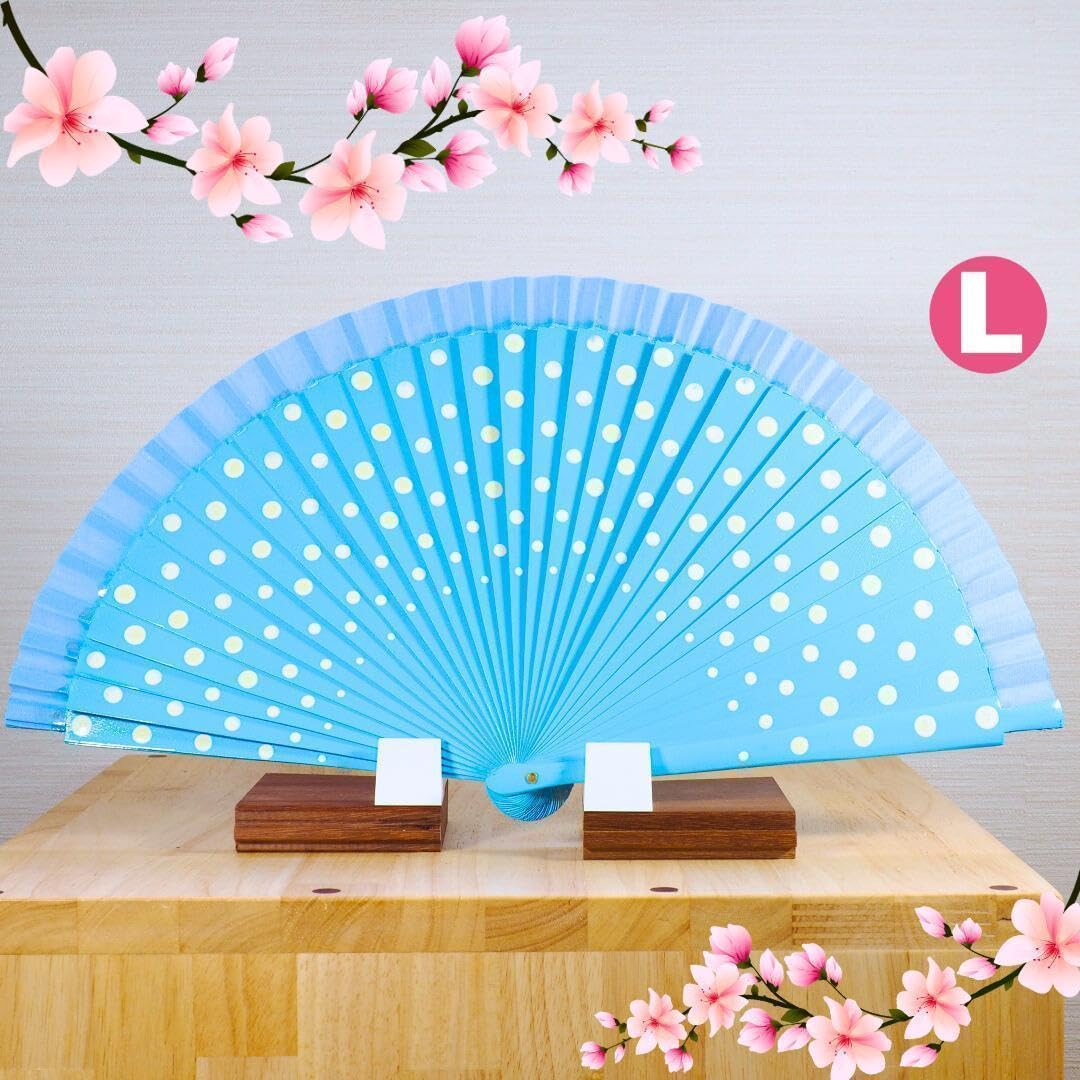 Amazon.co.jp: 扇子 フラメンコ アバニコ L ダンス スペイン 花柄