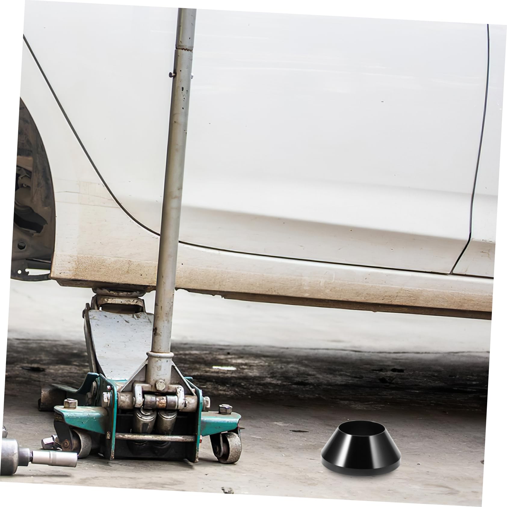 ULTECHNOVO 5pièces Changeur De Pneus Manuel Avec Cone De Centrage Aluminium Pour Camions Outil De Montage Et Démontage De Pneus Pour Améliorer Efficacité Du Travail