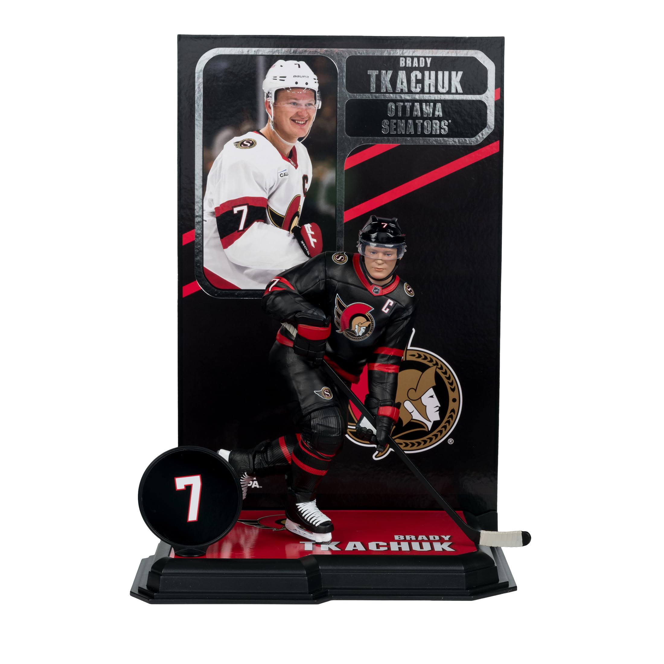 Amazon.com: McFarlane Toys - Brady Tkachuk (Ottawa Senators) NHL