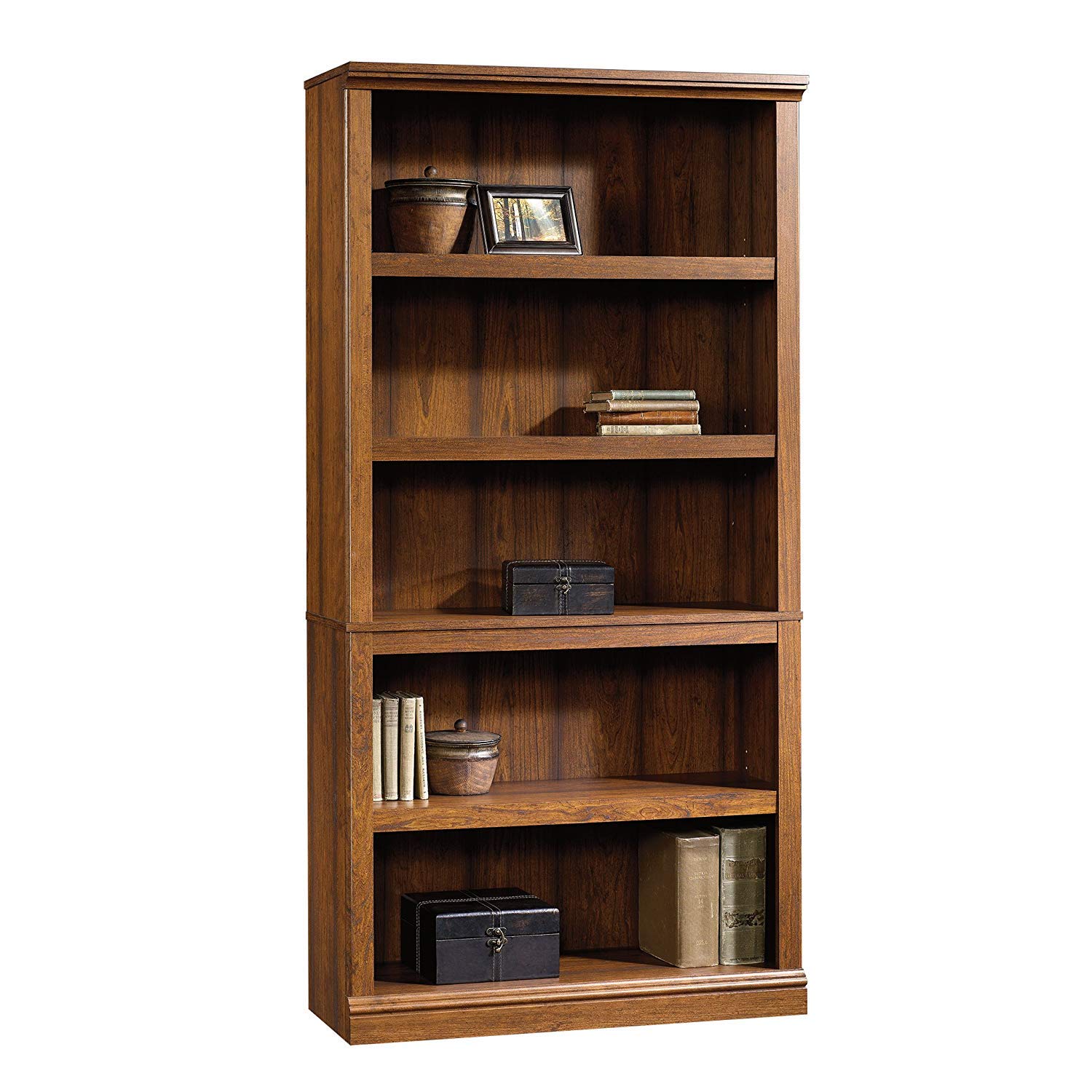 Sauder Select Collection 5Shelf Bookcase, Washington Cherry finish