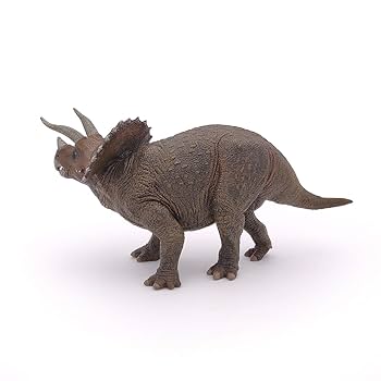 Papo(パポ) トリケラトプス PVC PA55002 bme6fzu Papo 55002 Figurka dinozaura Triceratopsa, wielokolorowa