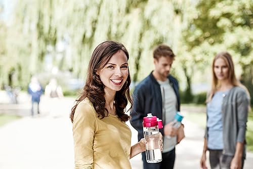 Miniatura 5 de BRITA Fill and Go Vital - Botella de filtro de agua, color rosa, paquete de 1