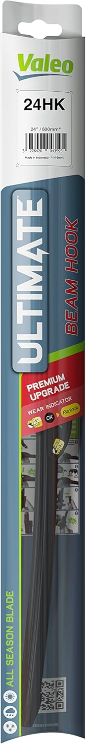 Valeo 24HK 24" Ultimate Beam Hook Wiper Blade, 1 Pack