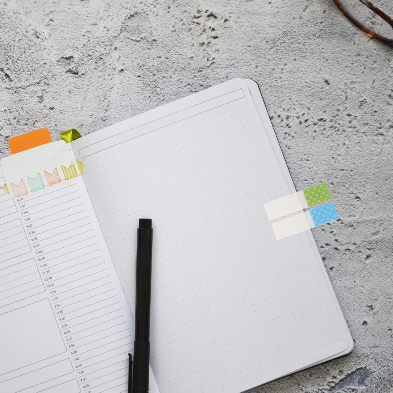 Operitacx 5 Sätze Haftmarker Transparent Index Tabs Für Seitenmarkierung Notizen Und Buchannotation Einfach Zu Verwenden Und Tragbar Für Schule Und Büro Und Beschreibbar 6 Packungen * 5