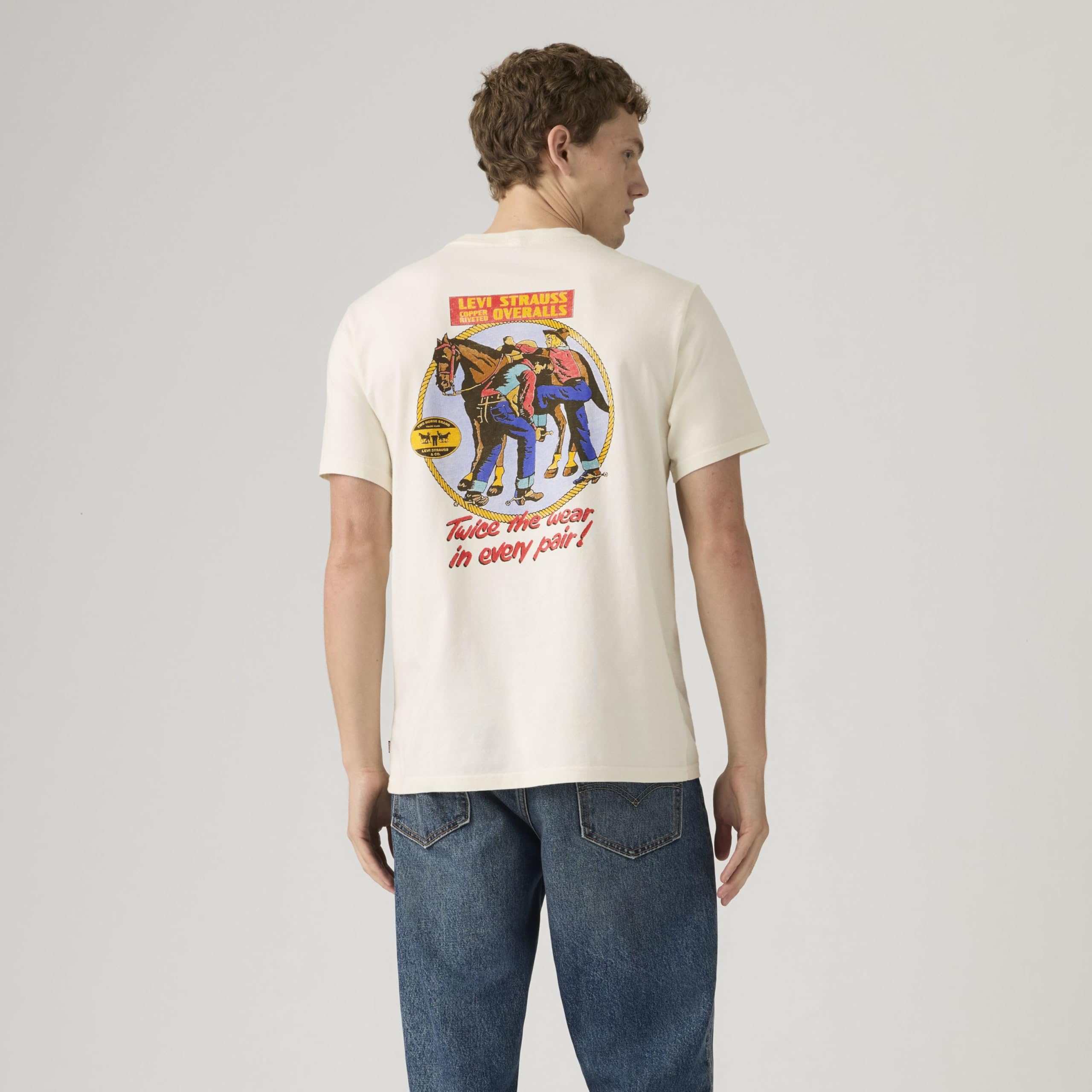 Levi's Ss Relaxed Fit Tee Archival Overalls 2 E – Ansicht 2