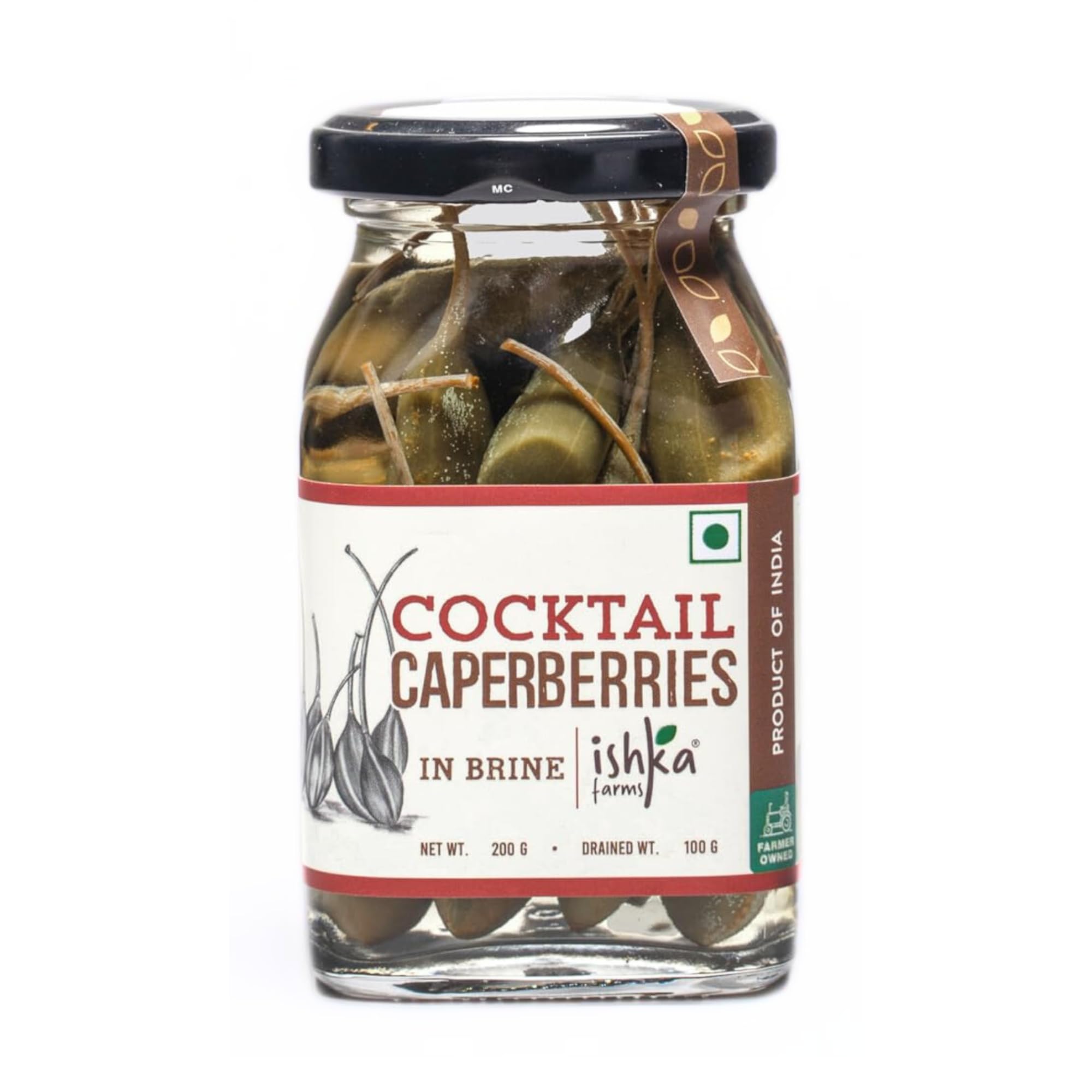 Ishka Farms - CAPERBERRIES IN BRINE PREMIUM (COCKTAIL) (B0D2LH23L3) Amazon Price History, Amazon Price Tracker