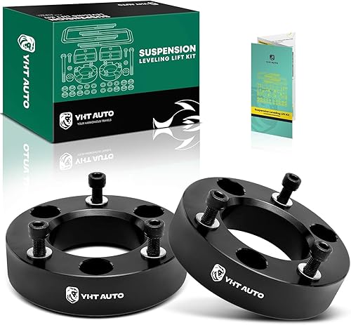 YHTAUTO Kit de elevación de nivelación delantera de 2 pulgadas con hardware para Ford F-150 2004-2023 (Exc. Raptor), Expedition 2003-2018 (Exc.
